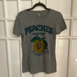 Gray Peaches Records T-shirt